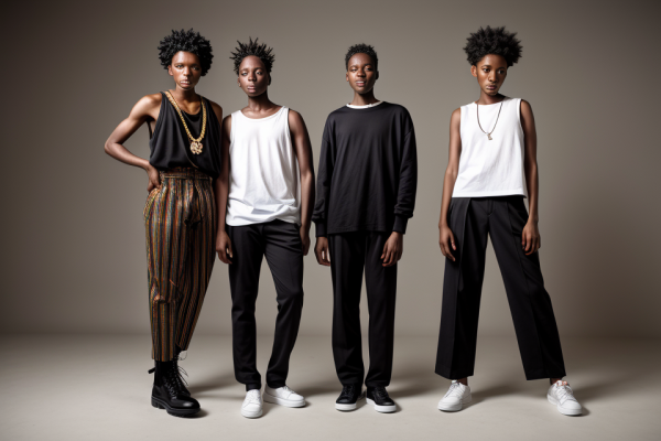 Exploring the World of Gender-Neutral Fashion for Black Individuals: What is the Word for Both Genders Clothing?