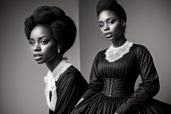 Why Did Everyone Wear Black in the 1800s? A Styling Inspiration for Black Girls.