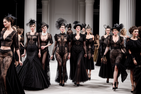 What is the history of fashion runway shows?